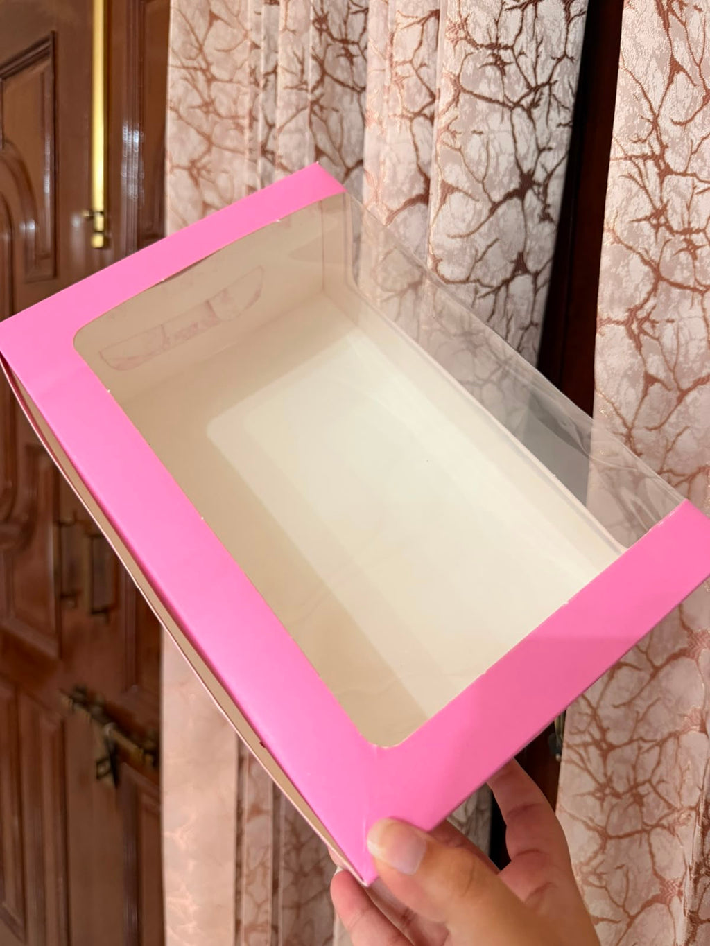 Pink Window Hamper Box| 10 PCS