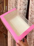 Pink Window Hamper Box| 10 PCS