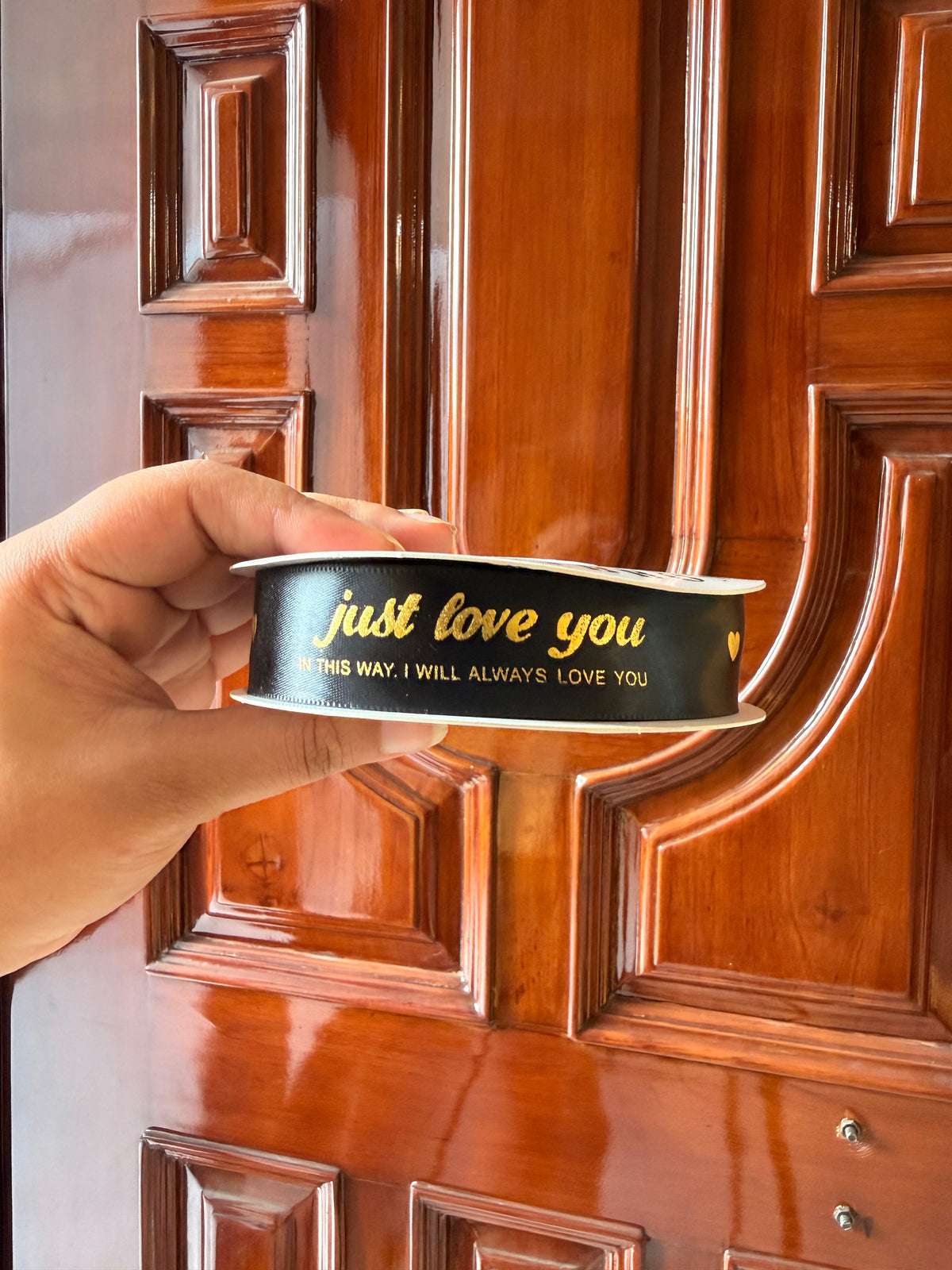 Just Love You Satin Ribbon