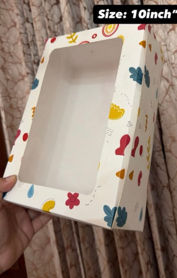 White window hamper box| 10PCS
