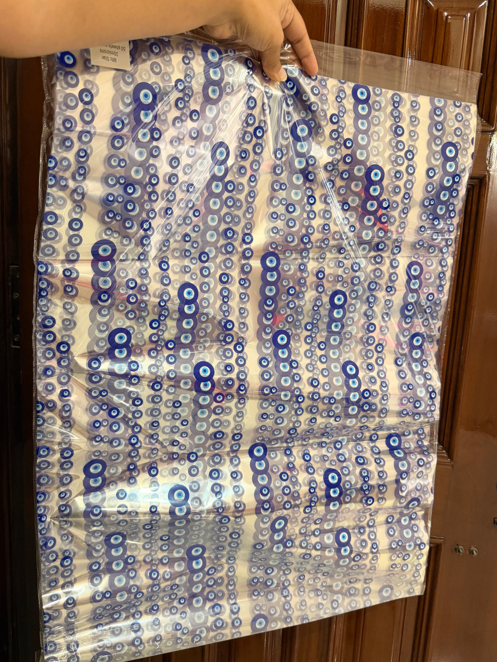 Blue Evil Eye Bouquet Wrap Sheet|50 PCS PACKET