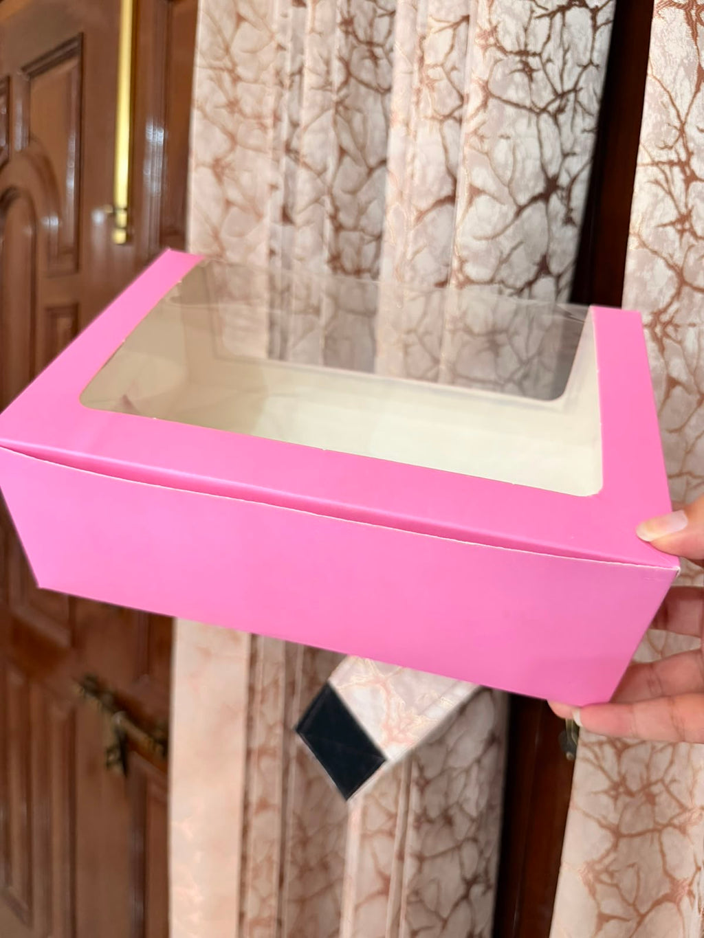 Pink Window Hamper Box| 10 PCS