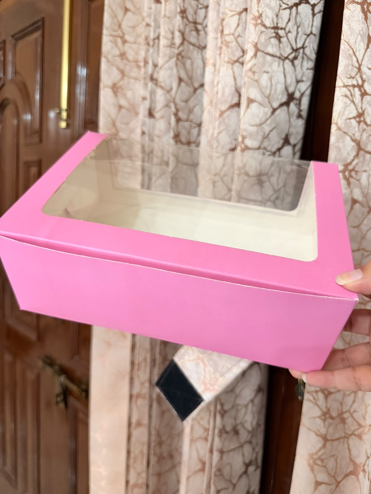 Pink Window Hamper Box| 10 PCS