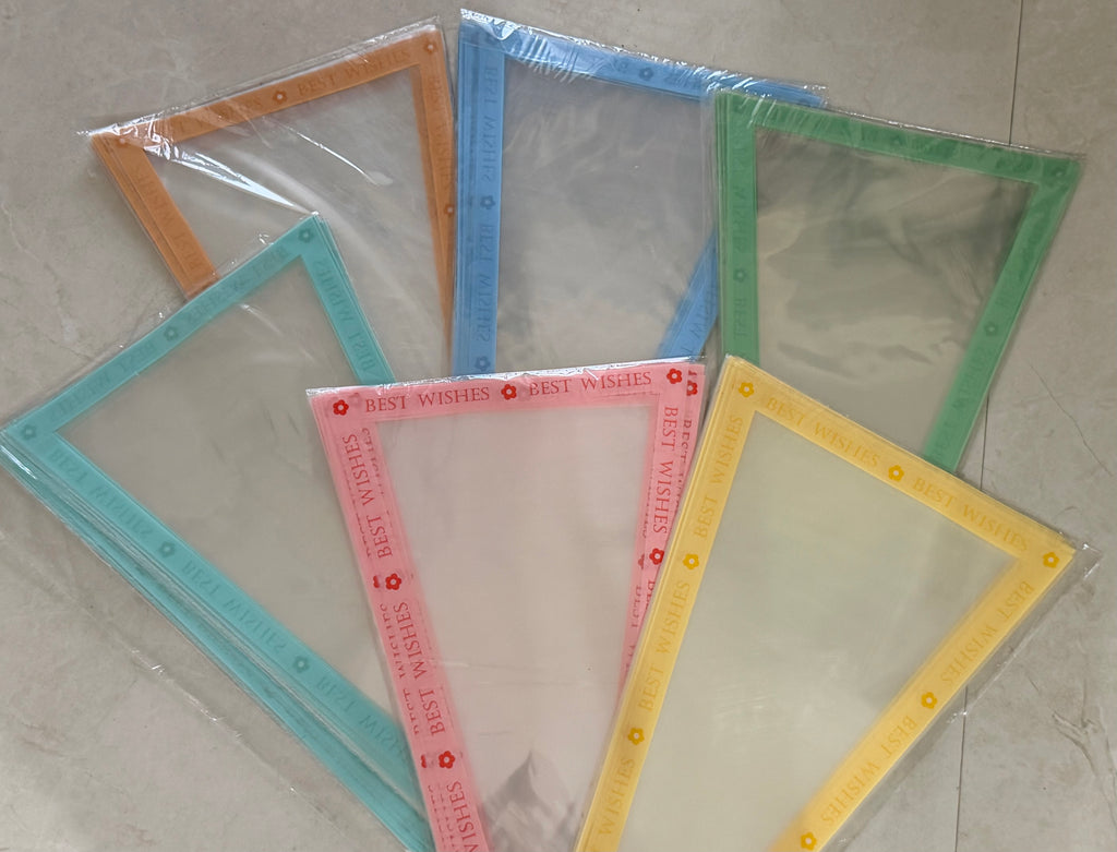 Bouquet Sleeves (Best wishes) | 50 PCS