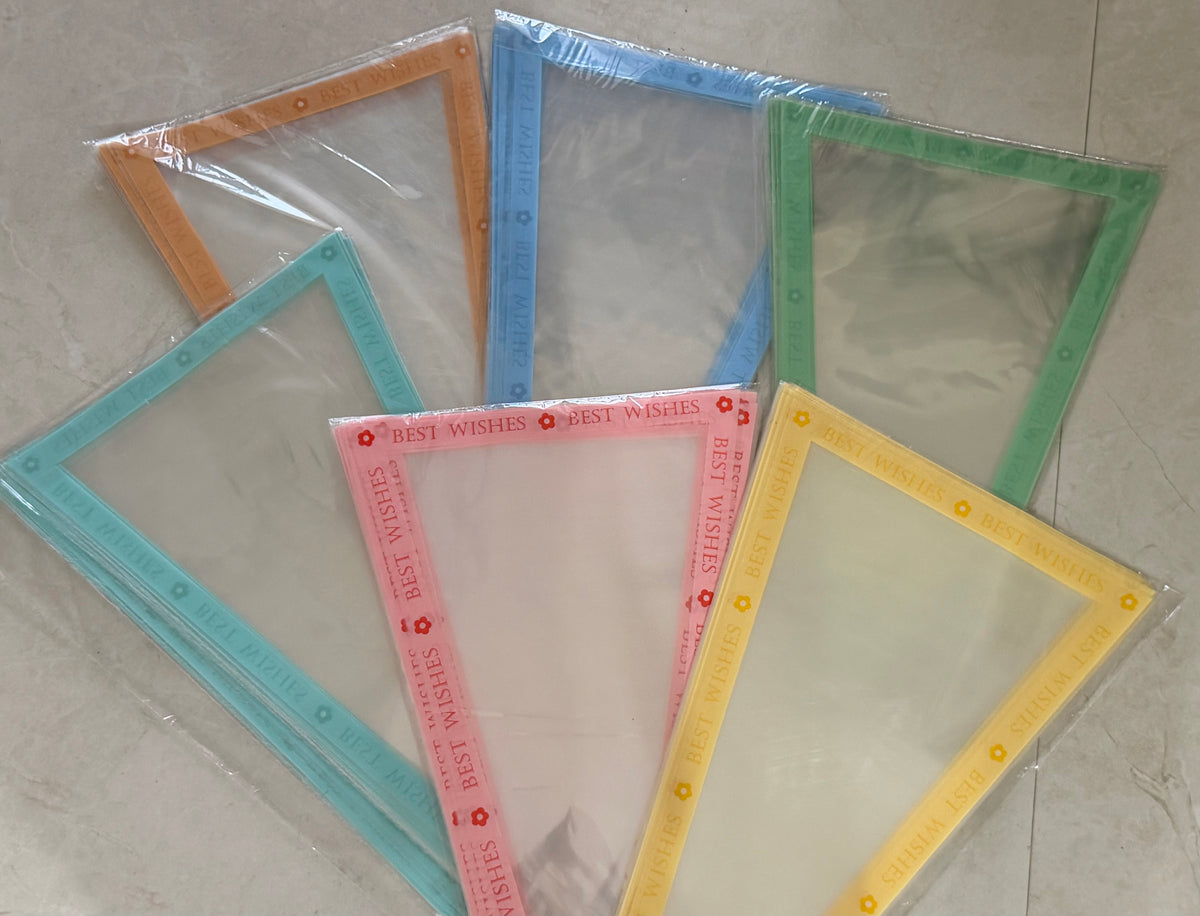 Bouquet Sleeves (Best wishes) | 50 PCS