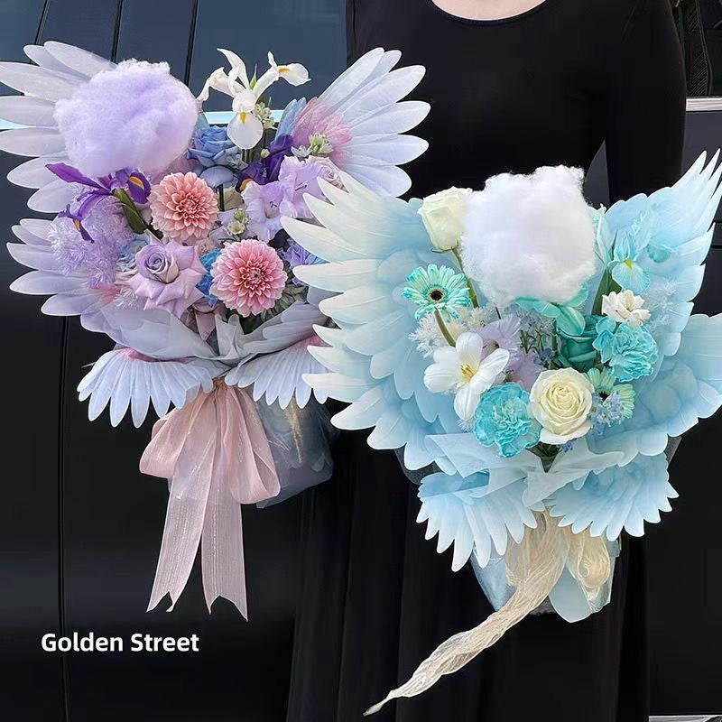 Angel Wings Bouquet Wraps|20 WINGS
