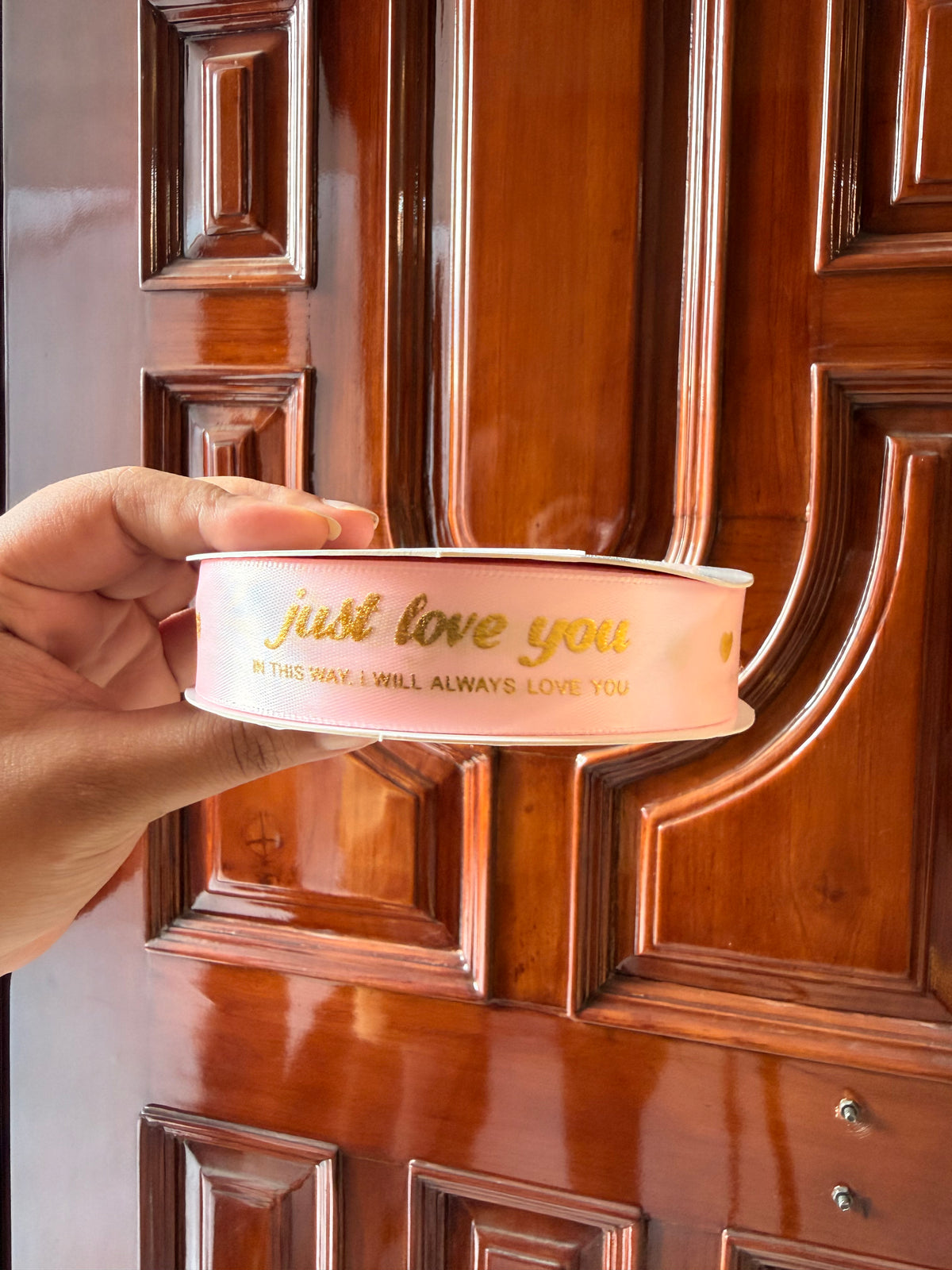 Just Love You Satin Ribbon