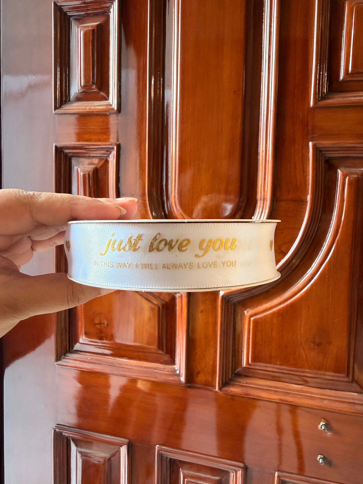 Just Love You Satin Ribbon