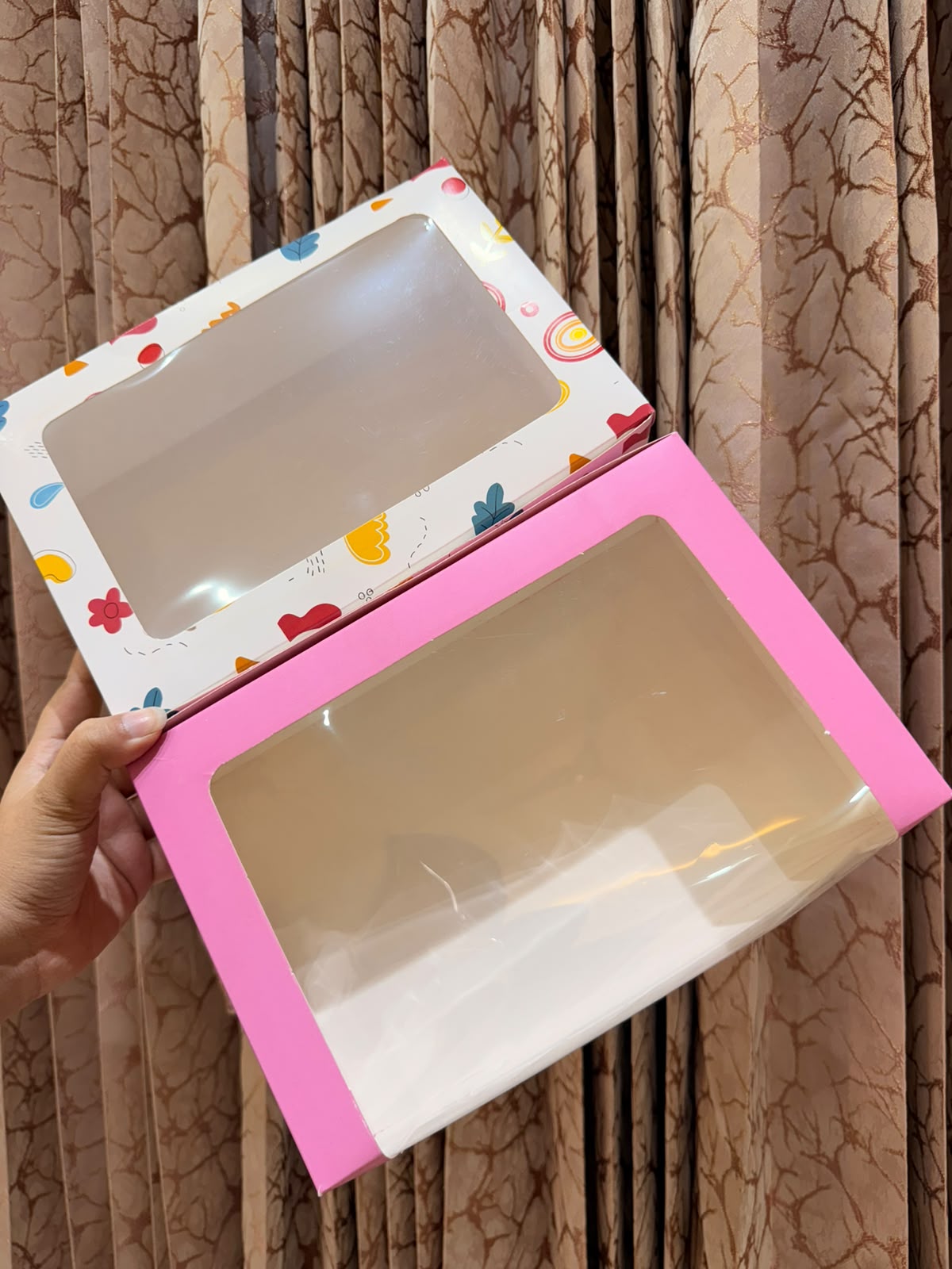White window hamper box| 10PCS