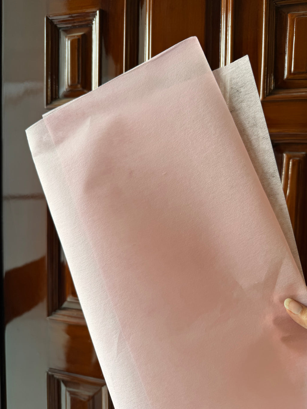 Tissue non woven bouquet sheet pink| pack of 10